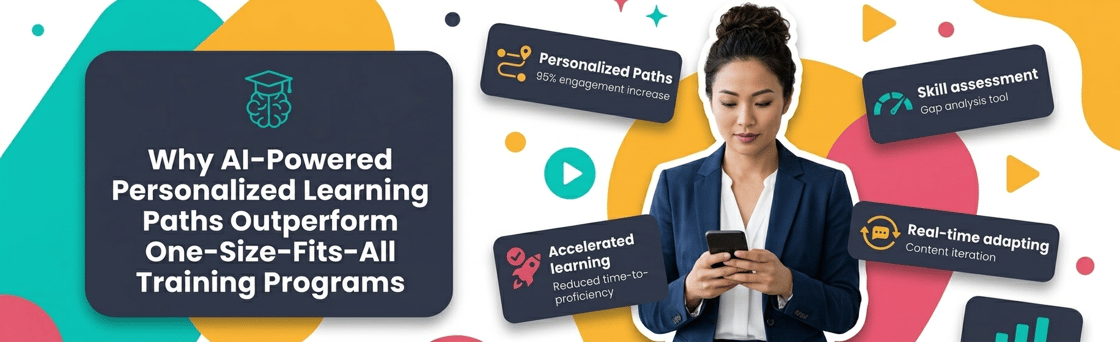 Why AI-Powered Personalized Learning Paths Outperform One-Size-Fits-All Training Programs