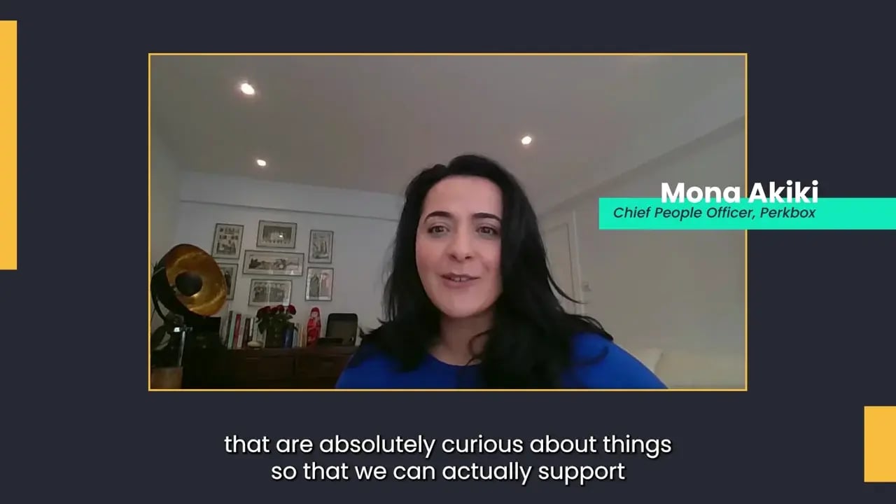 Still from the Perkbox customer story film