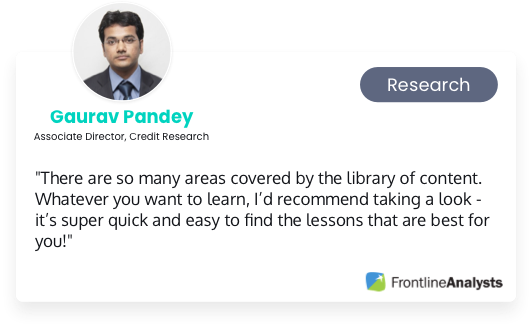Gaurav Pandey - Frontline Analysts